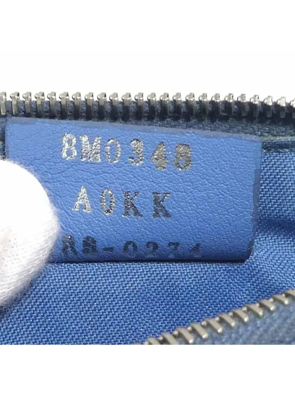 Auth Fendi F Is Coin Purse Case Blue #280388F20B